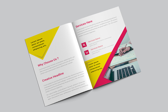 Cretive Bifold Brochure Design in Brochure Templates - product preview 5