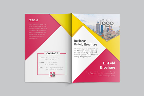 Cretive Bifold Brochure Design in Brochure Templates - product preview 6