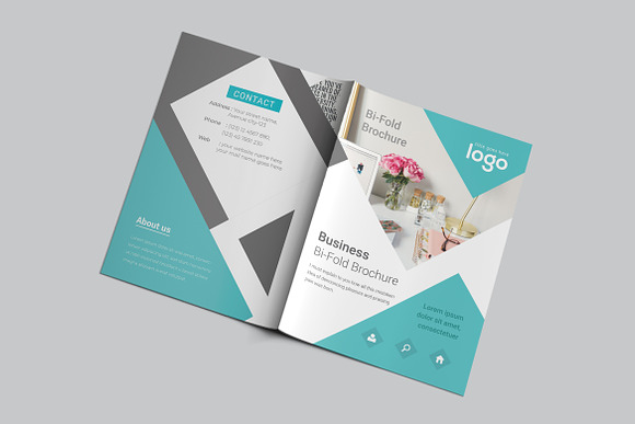 Business Bifold Brochure in Brochure Templates - product preview 5