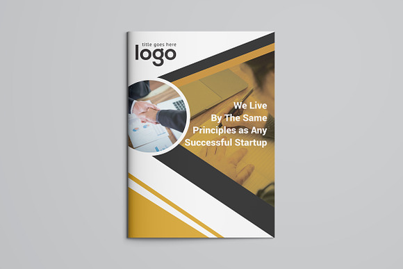 Creative Business Bifold Brochure in Brochure Templates - product preview 3