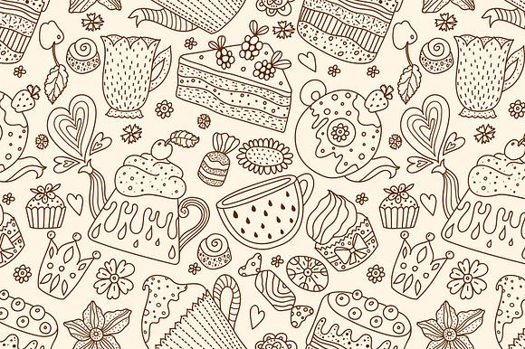 Tea party. in Patterns - product preview 3