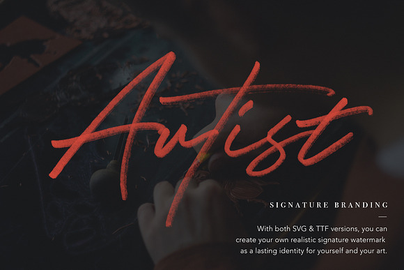 JV Signature SVG - Opentype SVG in Signature Fonts - product preview 2