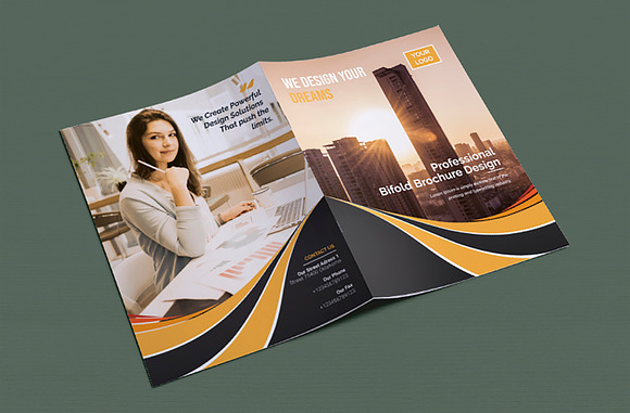 Bifold Brochure in Brochure Templates - product preview 9
