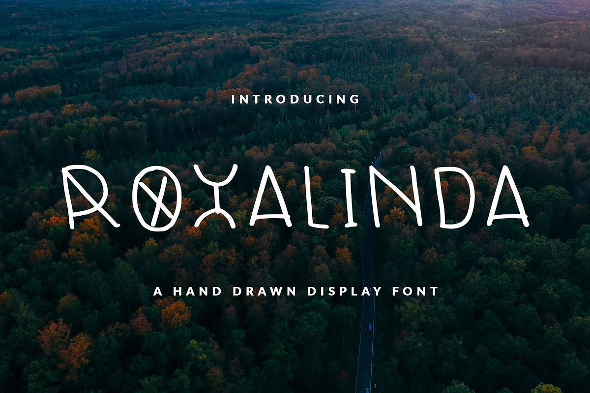 ROXALINDA FONT DISPLAY in Display Fonts - product preview 8