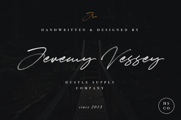 JV Signature SVG - Opentype SVG in Signature Fonts - product preview 9