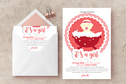 Baptism Card Template 2 Layouts