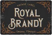 Royal Brandy typeface