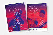 A4 Cancer Charity Poster Template