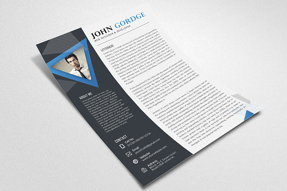 CV Resume Word Format in Resume Templates - product preview 2