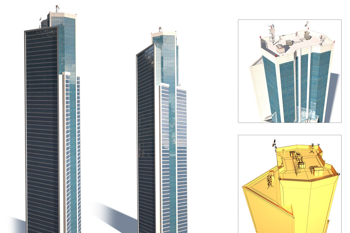Skyscrapper 12 High in Architecture - product preview 8