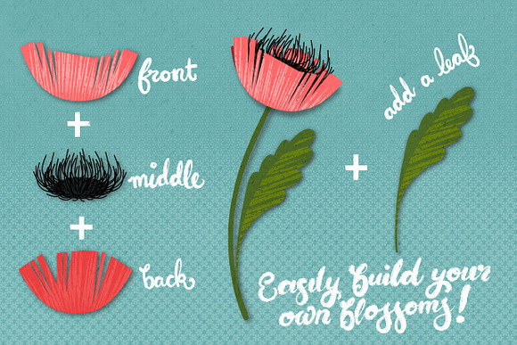 The Amazing PROCREATE Flower Factory in Photoshop Brushes - product preview 1