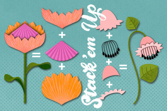 The Amazing PROCREATE Flower Factory in Photoshop Brushes - product preview 2