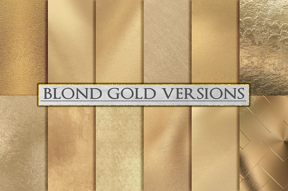 Gold Foil Textures, Gold Backgrounds in Textures - product preview 56