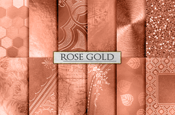 Gold Foil Textures, Gold Backgrounds in Textures - product preview 57