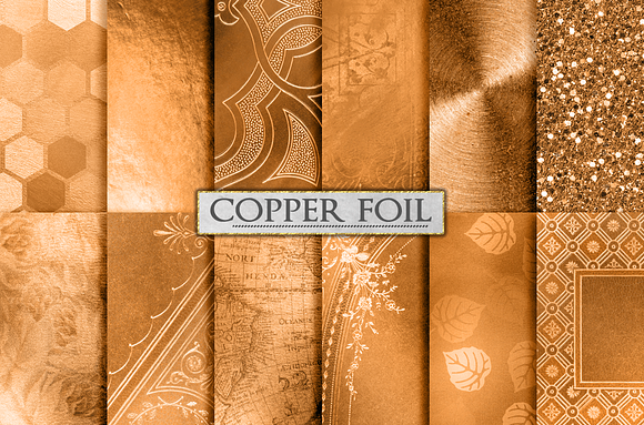 Gold Foil Textures, Gold Backgrounds in Textures - product preview 58