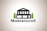 Modern House Property Logo Template