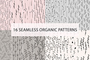 Seamless Organic Leafy Patterns