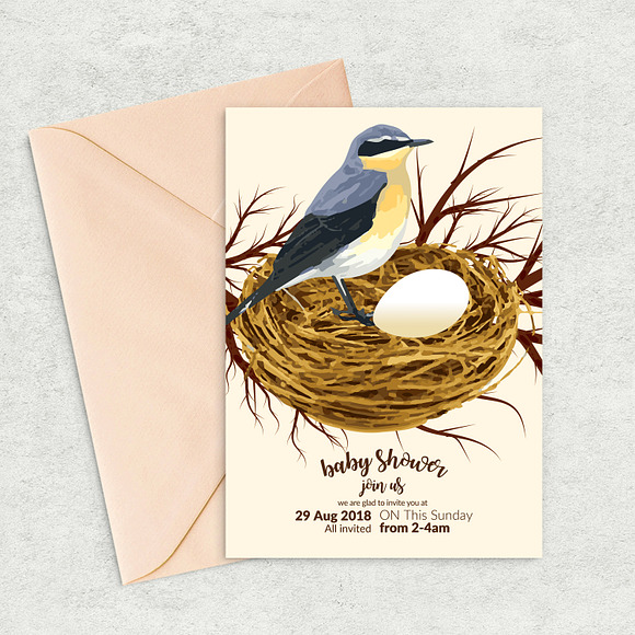 Baptism Event Invite Card Template in Flyer Templates - product preview 1