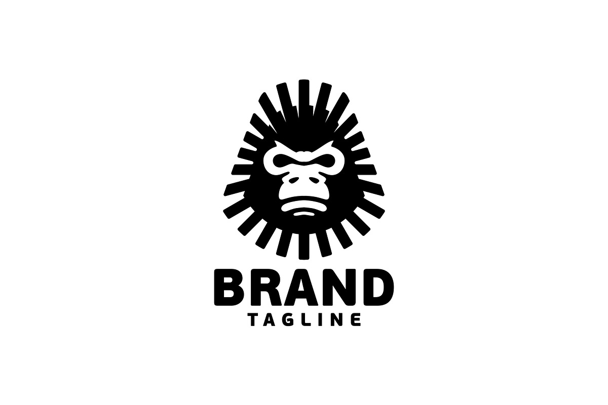 Gorilla in Logo Templates - product preview 8