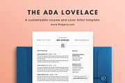 The Ada Lovelace Resume Set
