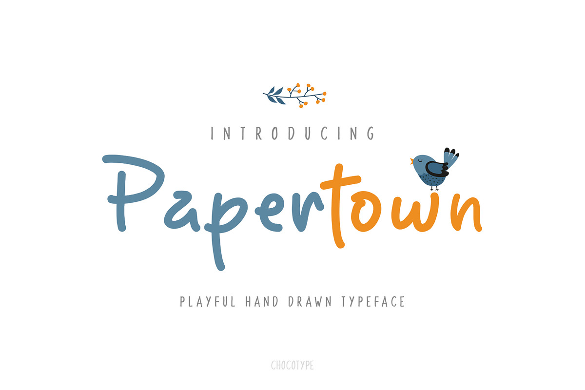 Papertown Font in Display Fonts - product preview 8