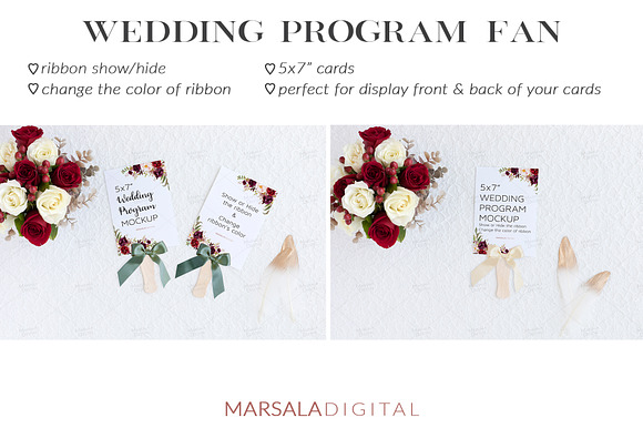 Bohemian Wedding Mockup Bundle  in Product Mockups - product preview 9