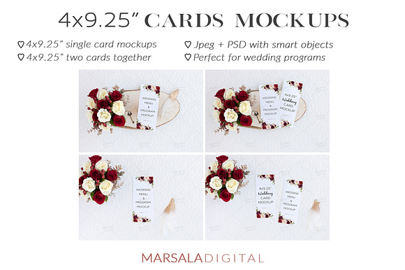 Bohemian Wedding Mockup Bundle  in Product Mockups - product preview 14