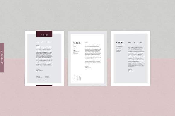 Grete Brand Identity Pack in Stationery Templates - product preview 1