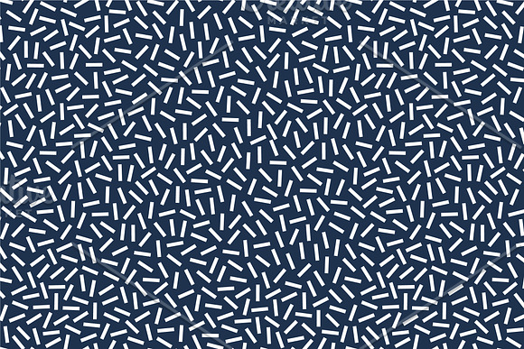Trendy seamless memphis patterns in Patterns - product preview 6