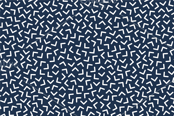 Trendy seamless memphis patterns in Patterns - product preview 8