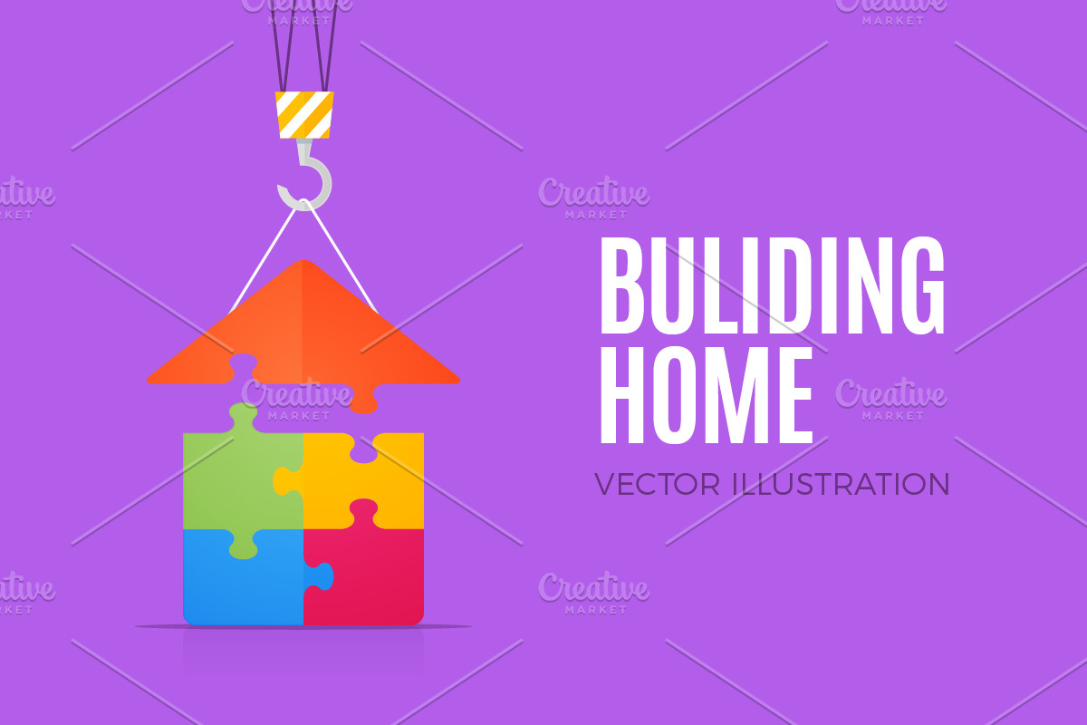 Building Home in Illustrations - product preview 8