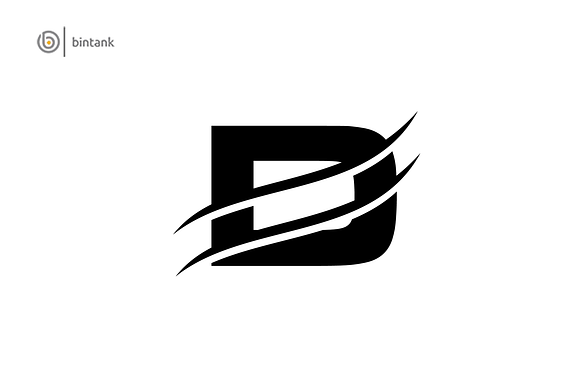 D Letter Logo in Logo Templates - product preview 1