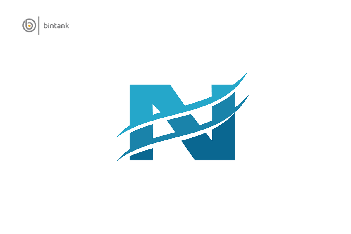 N Letter Logo in Logo Templates - product preview 8