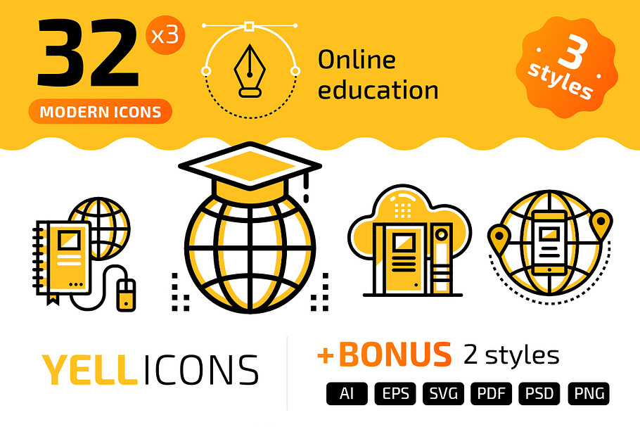 32+ Online education : : YELLICONS