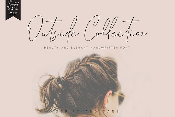 Outside Collection Signature Font in Script Fonts - product preview 13