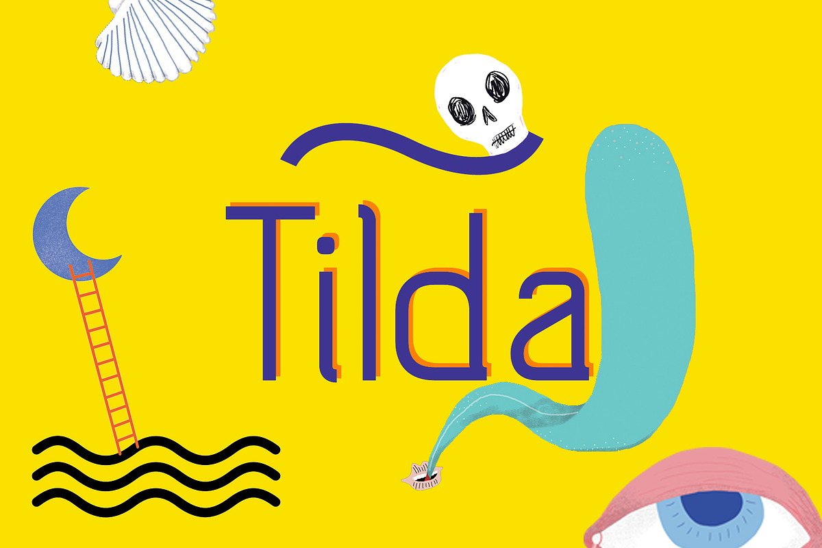 Tilda in Sans-Serif Fonts - product preview 8