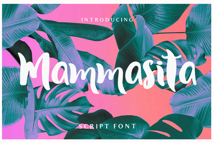Mammasita Script Font in Script Fonts - product preview 8