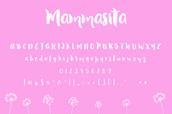 Mammasita Script Font in Script Fonts - product preview 1