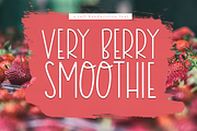 Very Berry Smoothie - A Tall Font