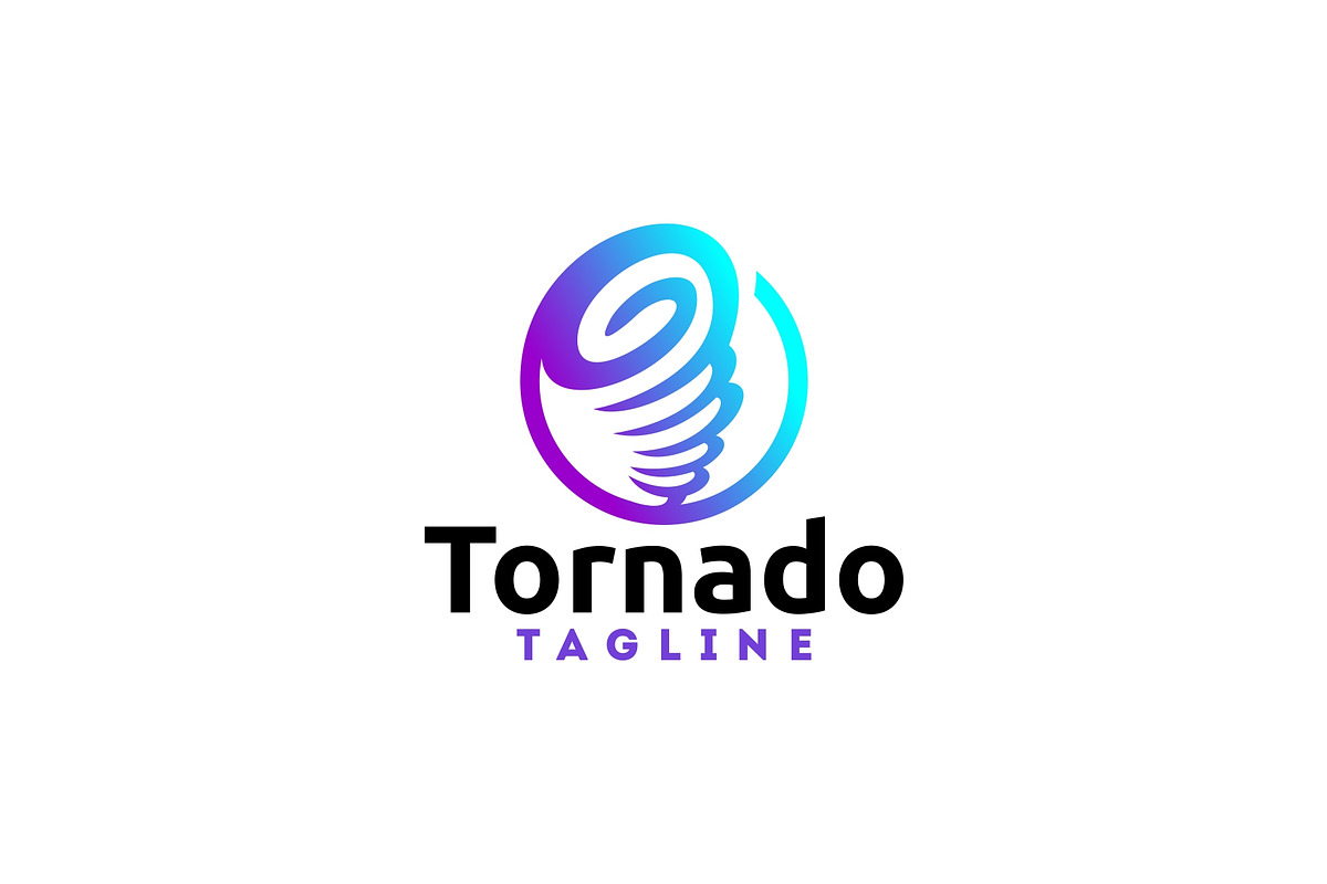 Tornado  in Logo Templates - product preview 8