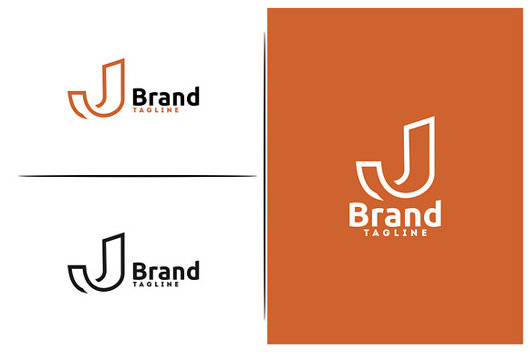 J Letter in Logo Templates - product preview 1