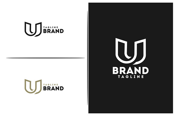 Letter U in Logo Templates - product preview 1