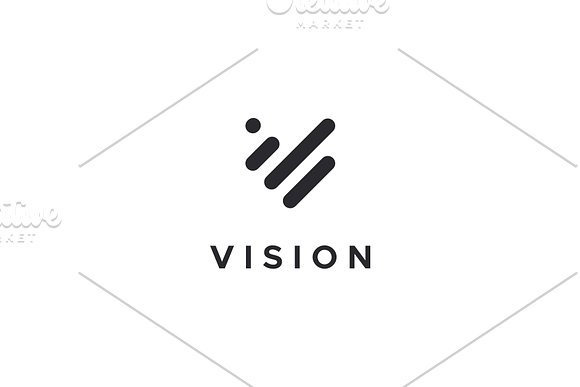 V Logo in Logo Templates - product preview 2