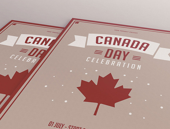 Canada Day Flyer in Flyer Templates - product preview 3