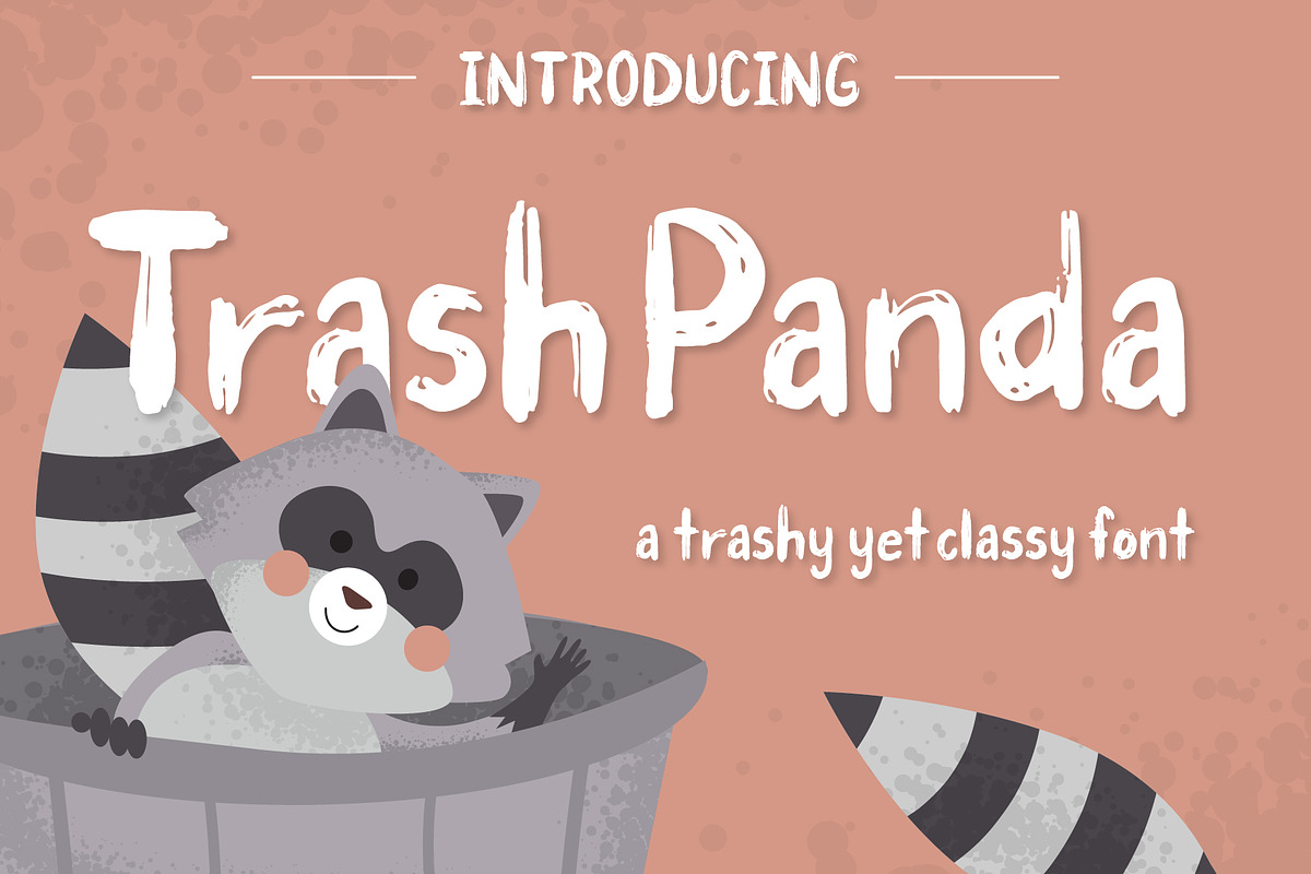 Trash Panda Font in Display Fonts - product preview 8