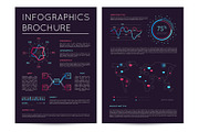 Commercial report with various infographics