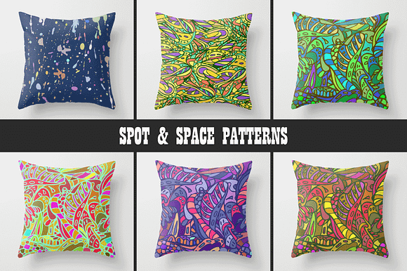 12 SPOT & SPACE PATTERNS in Patterns - product preview 1