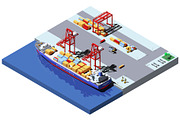 Vector isometric cargo port 