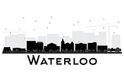 Waterloo Iowa City skyline