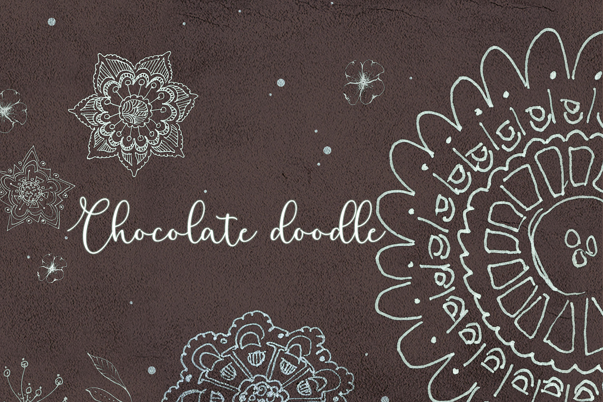 Chocolate doodle in Objects - product preview 8
